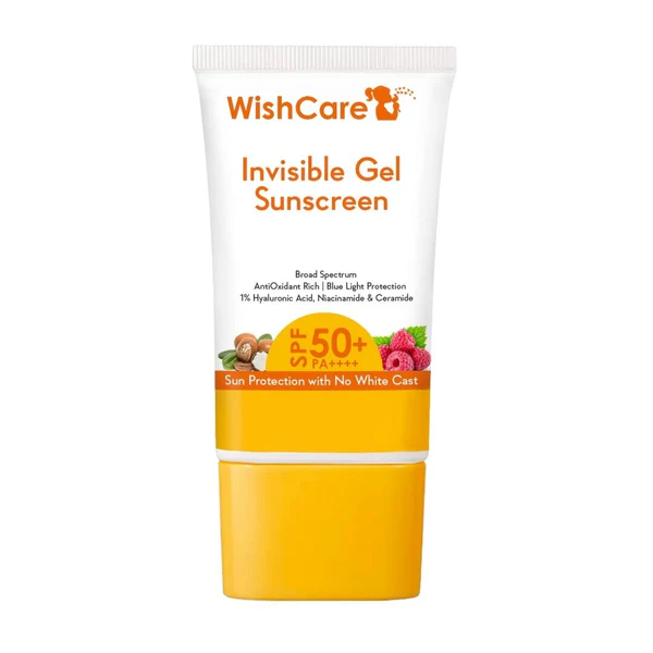 wish care invisible gel sunscreen 50gm