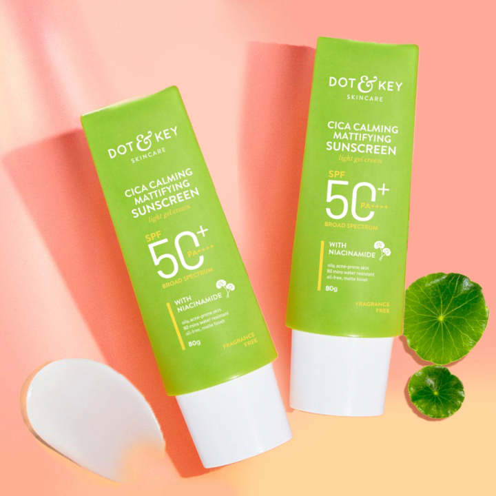 Dot & Key cica calming mattifying Sunscreen - Image 2