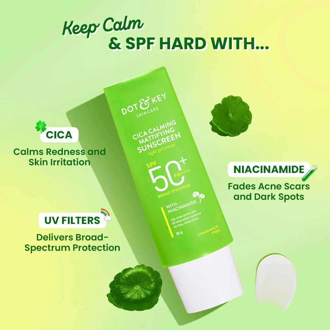 Dot & Key cica calming mattifying Sunscreen - Image 4