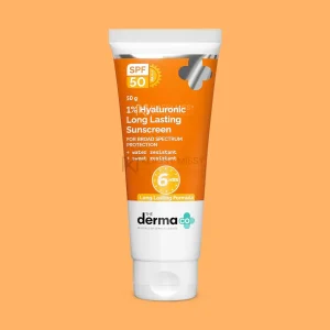 The Derma Co 1% Hyaluronic Long Lasting Sunscreen 50gm