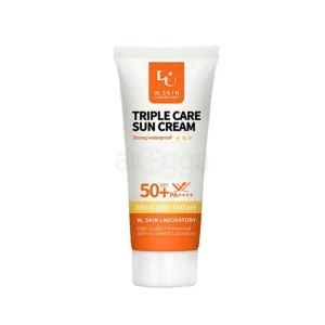 W skin triple care sun cream 50spf